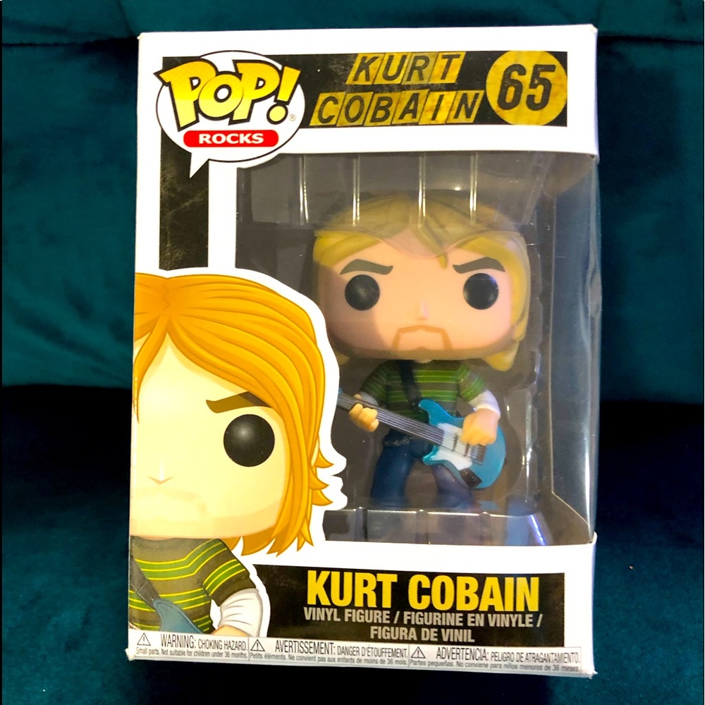 Limited addition Kurt Cobain Funko Pop figure